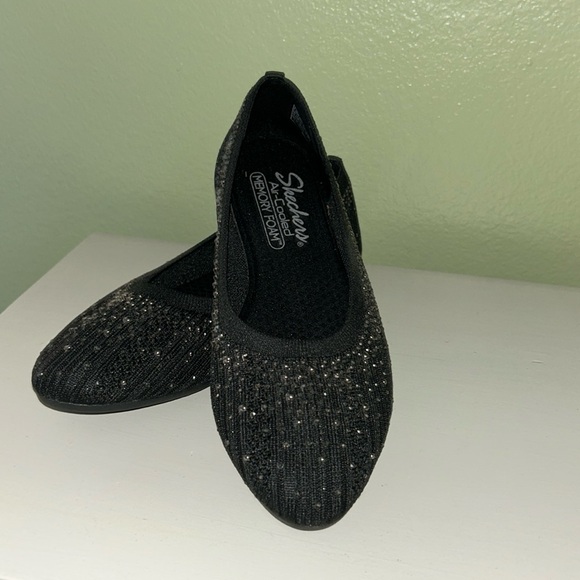Skechers Cleo Glitzy Daze Flats size 7.5 - Picture 2 of 8